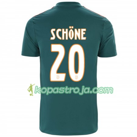 Billiga Fotbollströjor AFC Ajax Lasse Schöne 20 Borta tröja 2019/20 Kortärmad